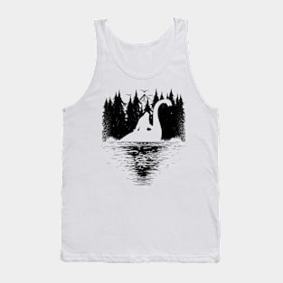 Bigfoot Loch Ness Monster Tank Top